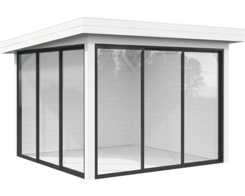 Paviljong PALMAKO Lenna Slide 8,3m² set 701 300x300cm vit