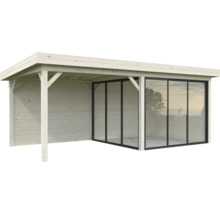 Paviljong PALMAKO Lenna Slide 16,6m² set 405 588x300cm doppimpregnerad