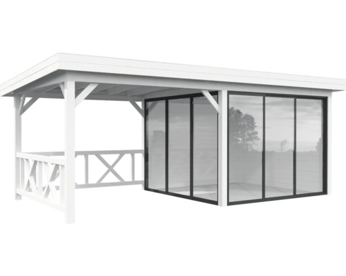 Paviljong PALMAKO Lenna Slide+ 16,6m² set 703 vit