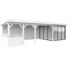 Paviljong PALMAKO Lenna Slide 24,9m² set 415 876x300cm vit