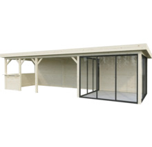 Paviljong PALMAKO Lenna Slide+ 24,9m² set 416 876x300cm obehandlad