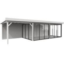 Paviljong PALMAKO Lenna Slide 24,9m² set 418 876x300cm vit
