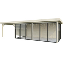 Paviljong PALMAKO Lenna Slide 24,9m² set 418 876x300cm obehandlad