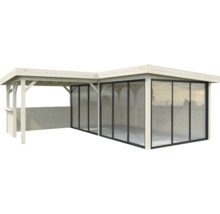 Paviljong PALMAKO Lenna Slide 24,9m² set 423 588x588cm obehandlad