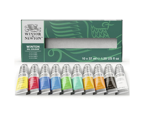 Oljefärg WINSOR&NEWTON Winton Oil Start Set 10st