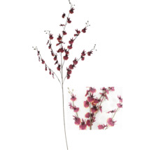 Konstgjord dekorativ kvist med blommor