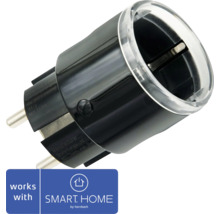 Svart Shelly Smart Home-kontakt