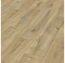 Lagt laminat med träutseende