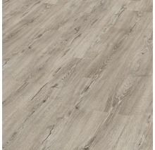 Ljust laminatgolv med trästruktur