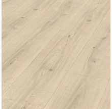 Ljust laminatgolv med trästruktur