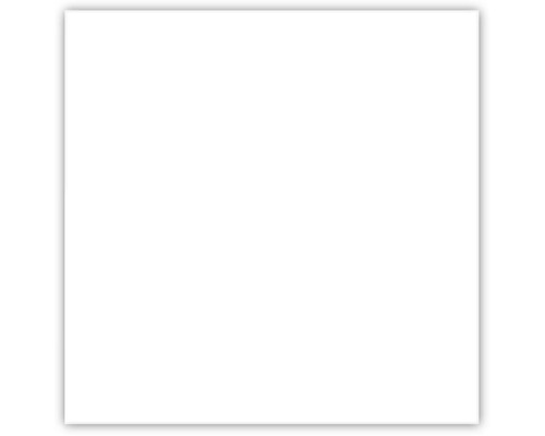 Kakel FORM&STYLE vit blank 14,8x14,8x0,6cm Vit bild för produktplacering på Hornbach.