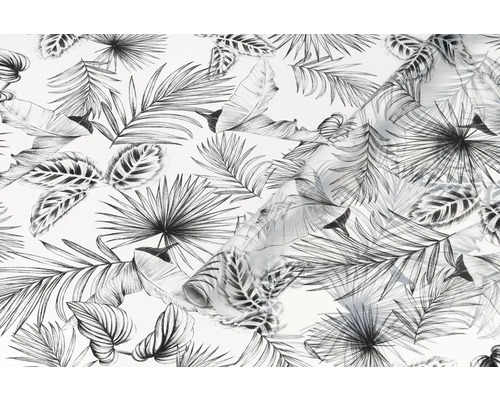 Tapet med tropiskt bladmönster