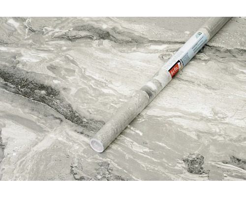 Rulle designfolie med marmorlook