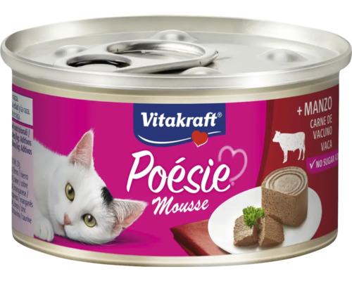 Kattmat VITAKRAFT Poésie biff mousse 85g