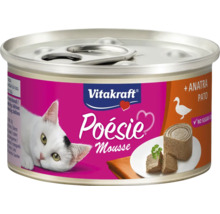 Vitakraft Poesie Mousse kattmat med anka i burk