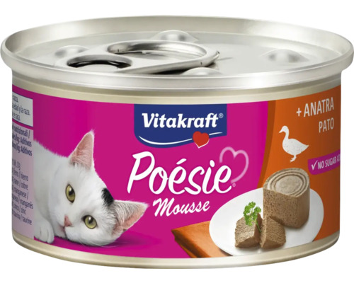 Kattmat VITAKRAFT Poésie Anka Mousse 85g