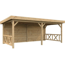 Träskjul för trädgården