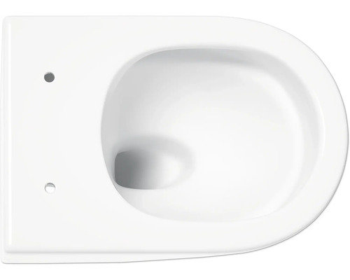 Vägghängd toalettstol i keramik för väggmontering