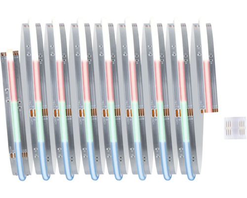Flera LED-strips för dekorativ belysning.