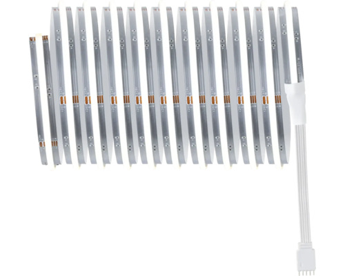 Flera LED-strips på rad