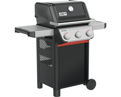 Weber Spirit gasolgrill med tre brännare och sidobord