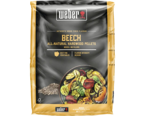 Träpellets WEBER Bok 8kg