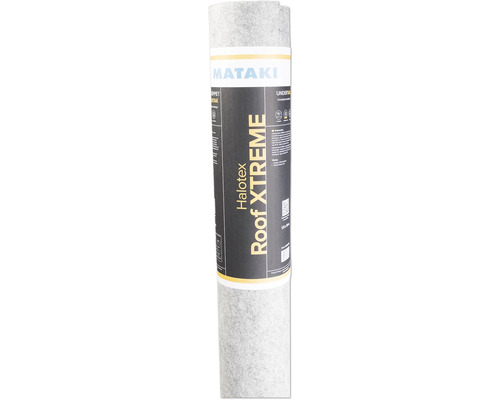 Underlagstak MATAKI Halotex Roof Xtreme diffussionsöppet 1,5x20m MATAKI Halotex Roof XTREME underlagsduk rulle