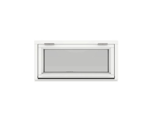 Rektangulärt fönster med dreh-kipp-beslag
