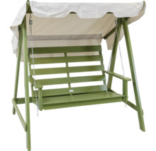 Hammock EDEN WOOD Mellby 2-sits grön utan tak & dynor
