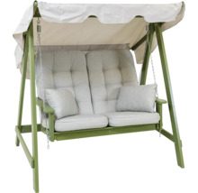 Hammock EDEN WOOD Mellby 2-sits grön utan tak & dynor