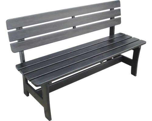 Soffa EDEN WOOD Magnus 3-sits 160cm svart