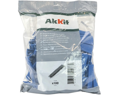 Förpackning med utjämningskilar, lämplig för utjämningssystem, 100 stycken