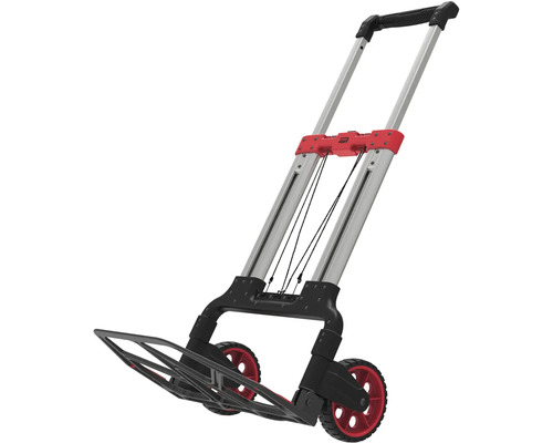 Kärra av aluminium med hjul