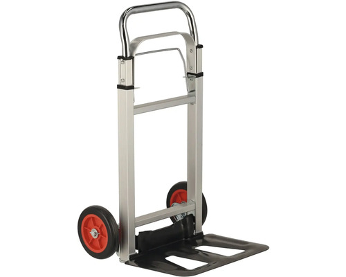 Kärra i aluminium med två hjul