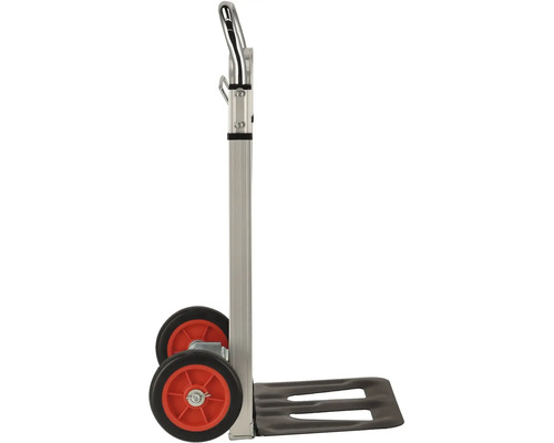 Aluminiumkärra med två hjul