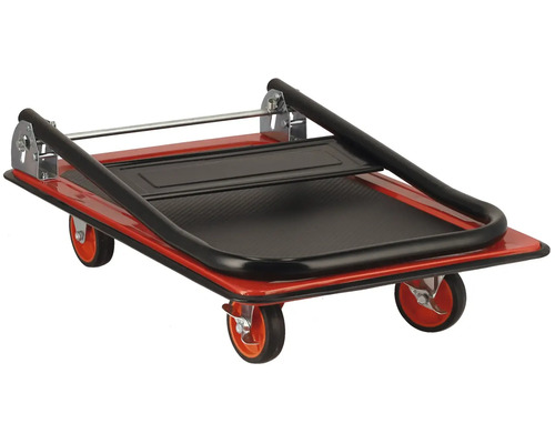 Transportrulle med fällbart handtag