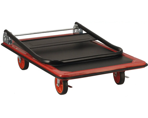 Rullbräda med utdragbart handtag för transport av last