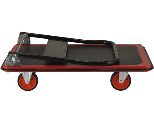 Transportrulle med fällbart handtag för transport av laster