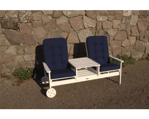 Soffa EDEN WOOD Du o Ja vit