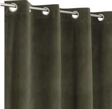 Gardin av manchester med öglor på en stång