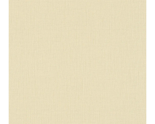 Tapet A.S CRÉATION Enfärgad beige 0,53x10,05m Textiltapet med linne-look