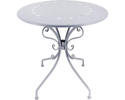 Cafébord Ø70cm grå