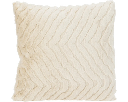 Prydnadskudde med sicksackmönster