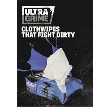 Ultra Grime rengöringsdukar för att bekämpa smuts