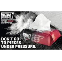 Ultra Grime Power Scrub rengöringsdukar för golv, väggar, ytor och verktyg