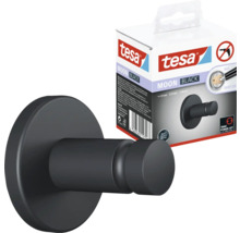 Tesa Moon Black klädkrok med förpackning