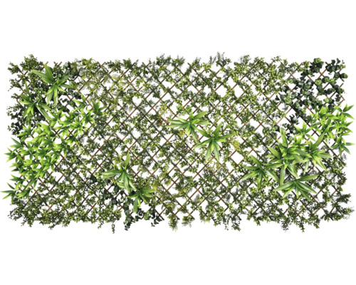 Skärmvägg bambu/komposit/plast 180x90cm