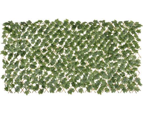 Skärmvägg Boston Ivy bambu/komposit/plast 180x90cm Dekorativ insynsskyddsvägg med murgrönsblad för trädgården