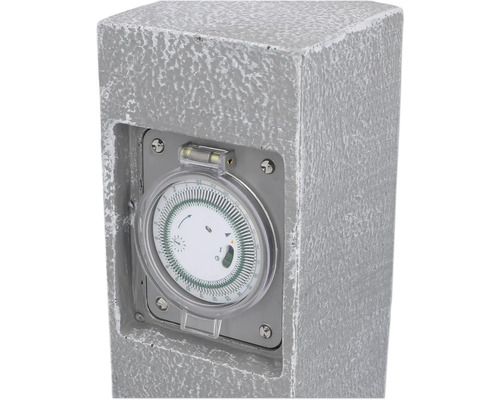 Utomhuslampa med timer