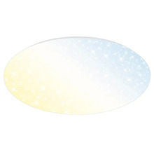 Oval spegel för väggmontering